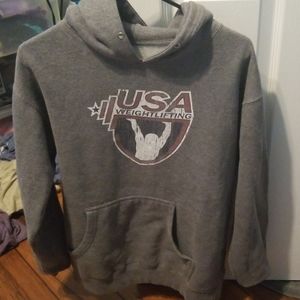 USA weightlifting hoodie